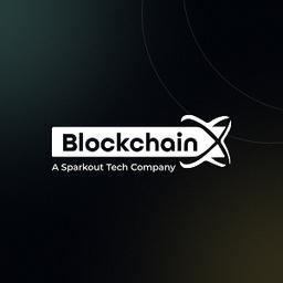 BlockchainX logo