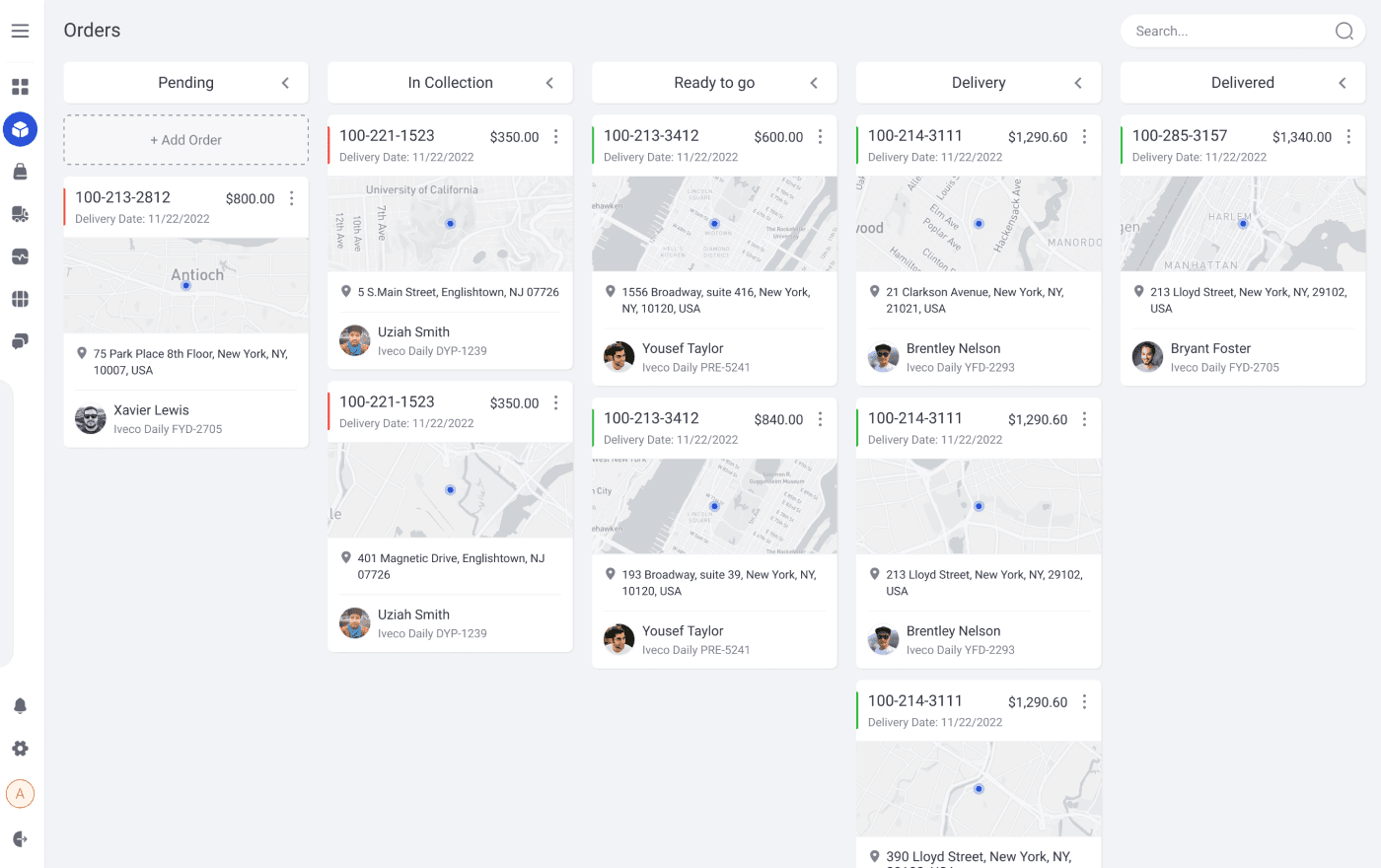 Delivery Management System