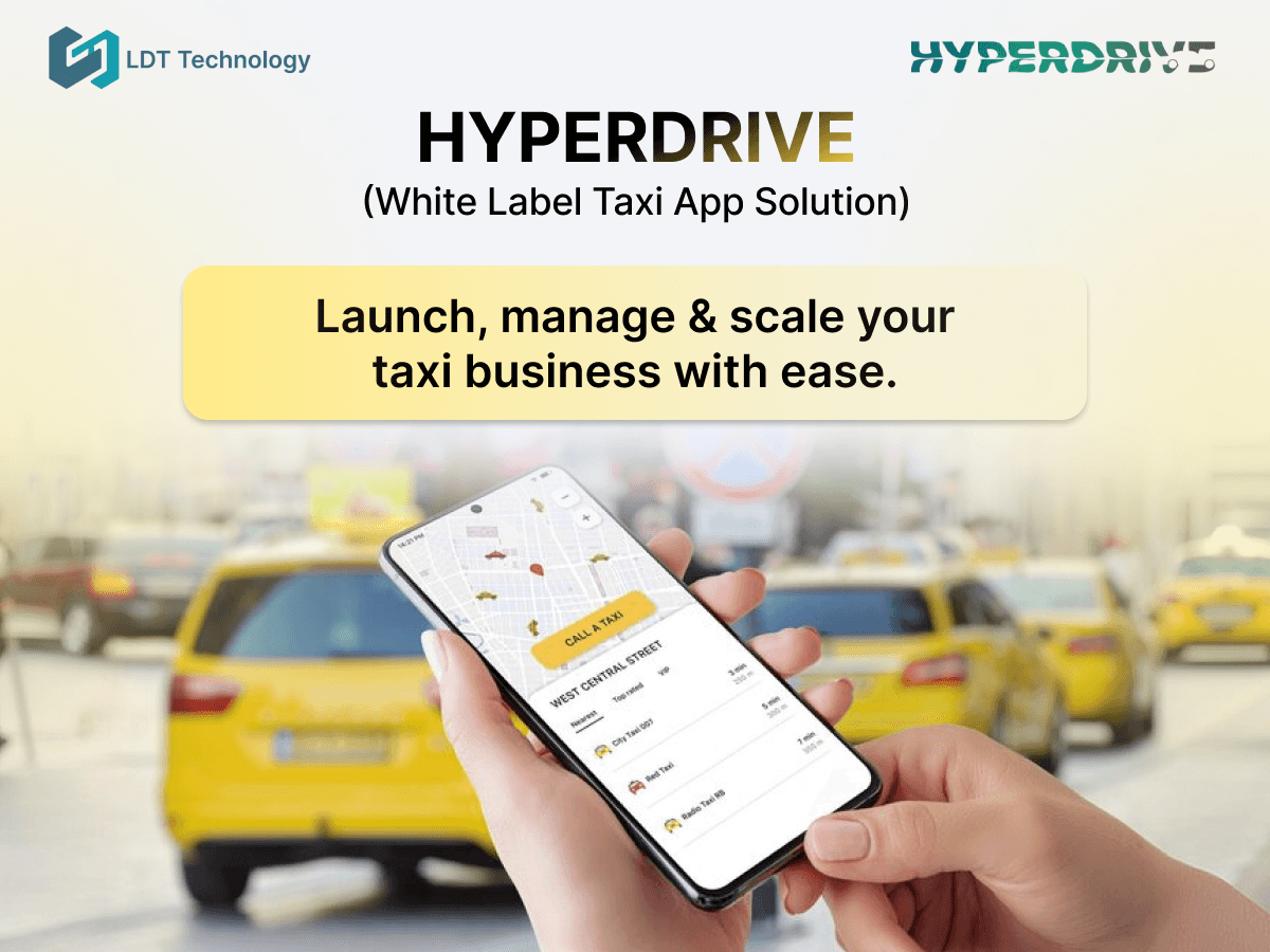 HYPERDRIVE - White Label Taxi App Solution