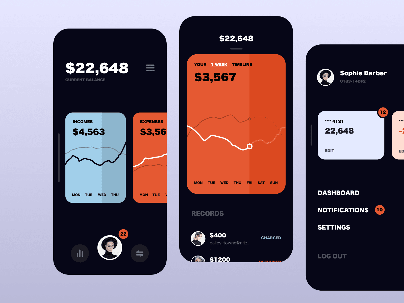 Banking App design