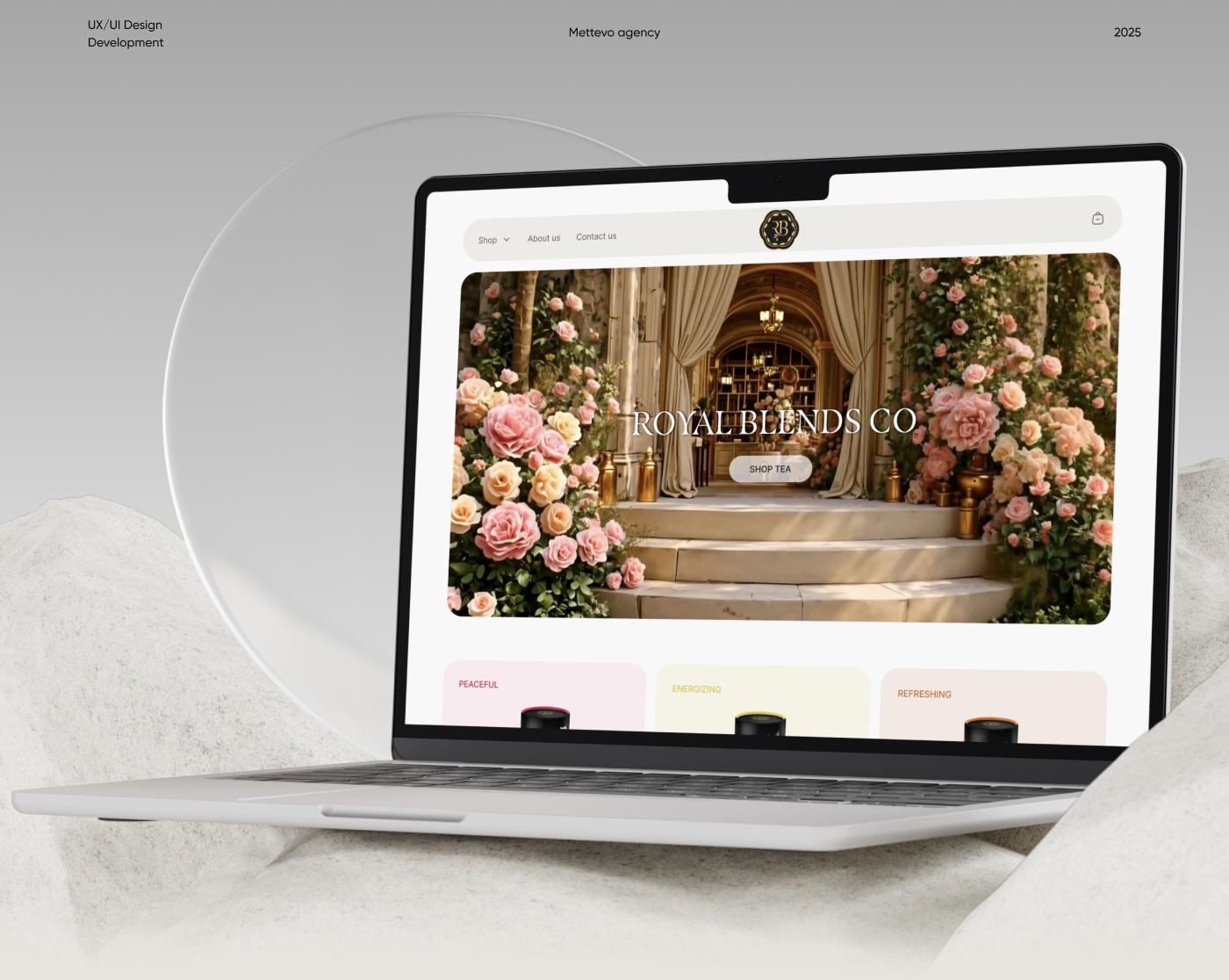 Shopify Store Design for Royal Blends Co