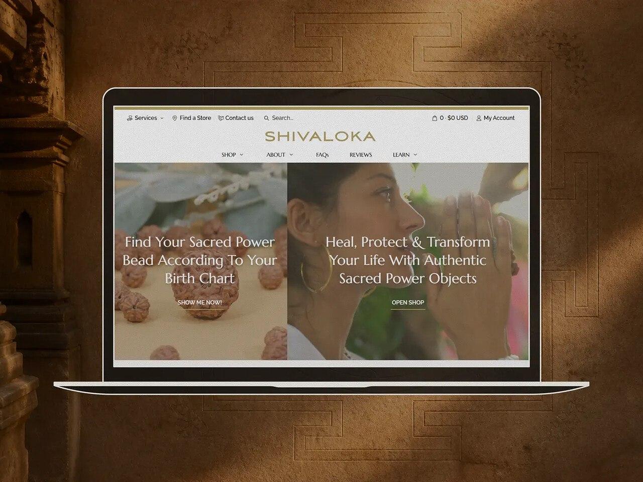 Shivaloka - Spiritual & Jewelry E-Commerce Store